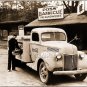VINTAGE COLA COKE DELIVERY MAN TRUCK CANVAS PRINT-LARGE