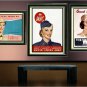 1950's ARMY WOMENS CORP WAC RECRUITING CANVAS ART LARGE