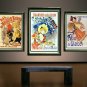 BELLE EPOQUE FRENCH DECO CHERET CANVAS ART PRINT LARGE