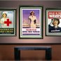 VINTAGE NAVY NURSE OFFICER SHIP RECRUITMENT CANVAS ART