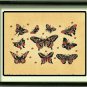 VINTAGE TATTOO FLASH FLOWER BOUQUET MOTHER CANVAS ART