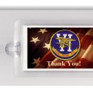 NAVY SEALS 6 TEAM USA FLAG PATCH OSAMA -2 LUGGAGE TAGS