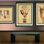 TATTOO FLASH PIN UP GIRL SEXY MARTINI CANVAS ART PRINT
