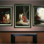 VINTAGE JESUS ANGEL RELIGIOUS GETHSEMANE CANVAS ART-BIG
