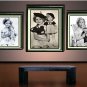 VINTAGE SHIRLEY TEMPLE & DOLL PHOTO CANVAS ART PRINT