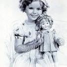 VINTAGE CHILD STAR SHIRLEY TEMPLE & DOLL CANVAS PRINT