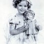 VINTAGE CHILD STAR SHIRLEY TEMPLE & DOLL CANVAS PRINT