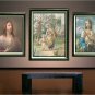 VINTAGE JESUS SHEPHERD LAMB RELIGIOUS CANVAS PRINT BIG