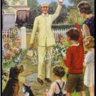 VINTAGE MILKMAN MILK BOTTLES ILLUSTRATION CANVAS ART