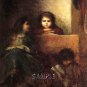 VINTAGE CHILDREN BOOK READING LIBRARY CANVAS ART PRINT