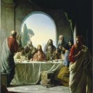VINTAGE JESUS LAST SUPPER UNIQUE CHRISTIAN CANVAS PRINT