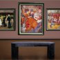 VICTORIAN CAROUSEL MERRY GO ROUND AMUSEMENT CANVAS ART