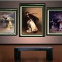 VINTAGE SPANISH DANCE FLAMENCO DANCERS CANVAS ART PRINT