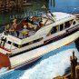 1961 CHRIS CRAFT PLEASURE BOAT CANVAS ART PRINT LARGE