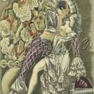 ART DECO SPANISH FLAMENCO DANCE MARIACHI CANVAS PRINT