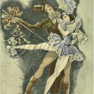 ART DECO BALLET DANCERS DANCE COSTUME CANVAS PRINT BIG