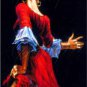 FLAMENCO DANCER SPANISH DANCE RED DRESS CANVAS ART- BIG