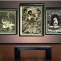 VICTORIAN CHRISTMAS DOLLS TOYS BONNE ANNE CANVAS ART