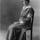 WWI RED CROSS NURSE WARD UNIFORM PHOTO CANVAS  PRINT