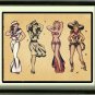 TATTOO FLASH SAILORS PINT BOOZE BOTTLE CANVAS PRINT BIG