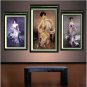 VINTAGE BOLDINI BEAUTIFUL WOMEN COSTUME 2 CANVAS PRINT