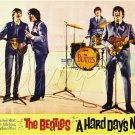 VINTAGE BEATLES  HARD DAYS NIGHT MOVIE CANVAS PRINT BIG