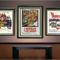 VINTAGE BEATLES  YELLOW SUBMARINE CANVAS PRINT LARGE