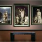 VINTAGE CHRIST BAPTISM RELIGIOUS CANVAS ART PRINT LARGE