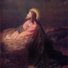 VINTAGE JESUS CHRIST GETHSEMANE EASTER CANVAS ART LARGE