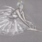 VINTAGE FRENCH BALLET DANCE SKETCH CANVAS ART PRINT