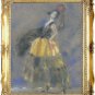 VINTAGE SPANISH DANCE FLAMENCO DANCERS LARGE CANVAS ART