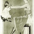 FADEAWAY GIRL MOTHER BABY C. PHILLIPS CANVAS PRINT-BIG