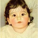 VINTAGE DIONNE QUINTUPLET YVONNE BABY CANVAS ART LARGE