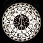 VINTAGE PAGAN MAGIC CIRCLE RITUAL CANVAS ART PRINT BIG