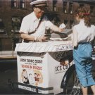 VINTAGE GOOD HUMOR MAN CART GIRL BIKE CANVAS ART PRINT