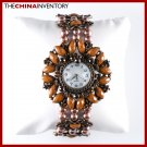 LADIES TOPAZ CRYSTAL FASHION BRACELET BANGLE WATCH W136