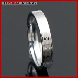 4MM SIZE11 TUNGSTEN CARBIDE WEDDING BAND RING R4009