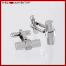 CLASSIC STAINLESS STEEL CYLINDER CUFFLINKS C1004