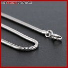 3.2MM 36"" STAINLESS STEEL SNAKE CHAIN NECKLACE N1009