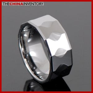 SIZE 11 TUNGSTEN CARBIDE RING MEN WEDDING BAND R3701