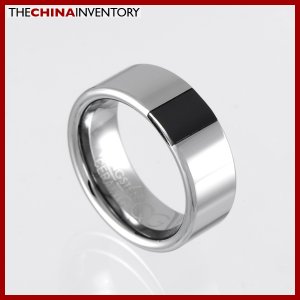 8MM SIZE 11 TUNGSTEN CARBIDE WEDDING BAND RING R0921B