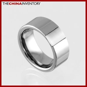 8MM SIZE 11 TUNGSTEN CARBIDE WEDDING BAND RING R0921A