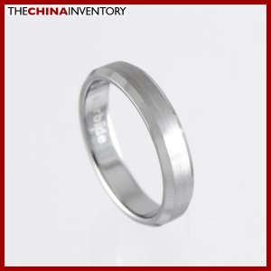 4MM SIZE 4 TUNGSTEN CARBIDE WEDDING BAND RING R1004
