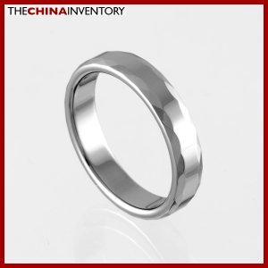 4MM SIZE 9.5 TUNGSTEN CARBIDE WEDDING BAND RING R0916A
