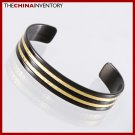 6 1/2 "" STAINLESS STEEL CARBON FIBER BRACELET B0519G