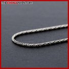 18"" 925 STERLING SILVER WOVEN ROPE NECKLACE SIL1507A