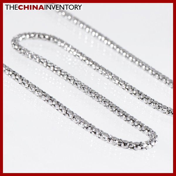 20"" STAINLESS STEEL ROUND SNAKE CHAIN NECKLACE N1104