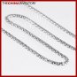 20"" STAINLESS STEEL ROUND SNAKE CHAIN NECKLACE N1104