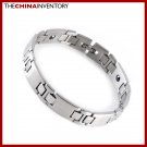 8.5"" STAINLESS STEEL MAGNETIC WATCHBAND BRACELET B0218