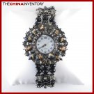 LADIES JET NUT CRYSTAL FASHION BRACELET BANGLE WATCH